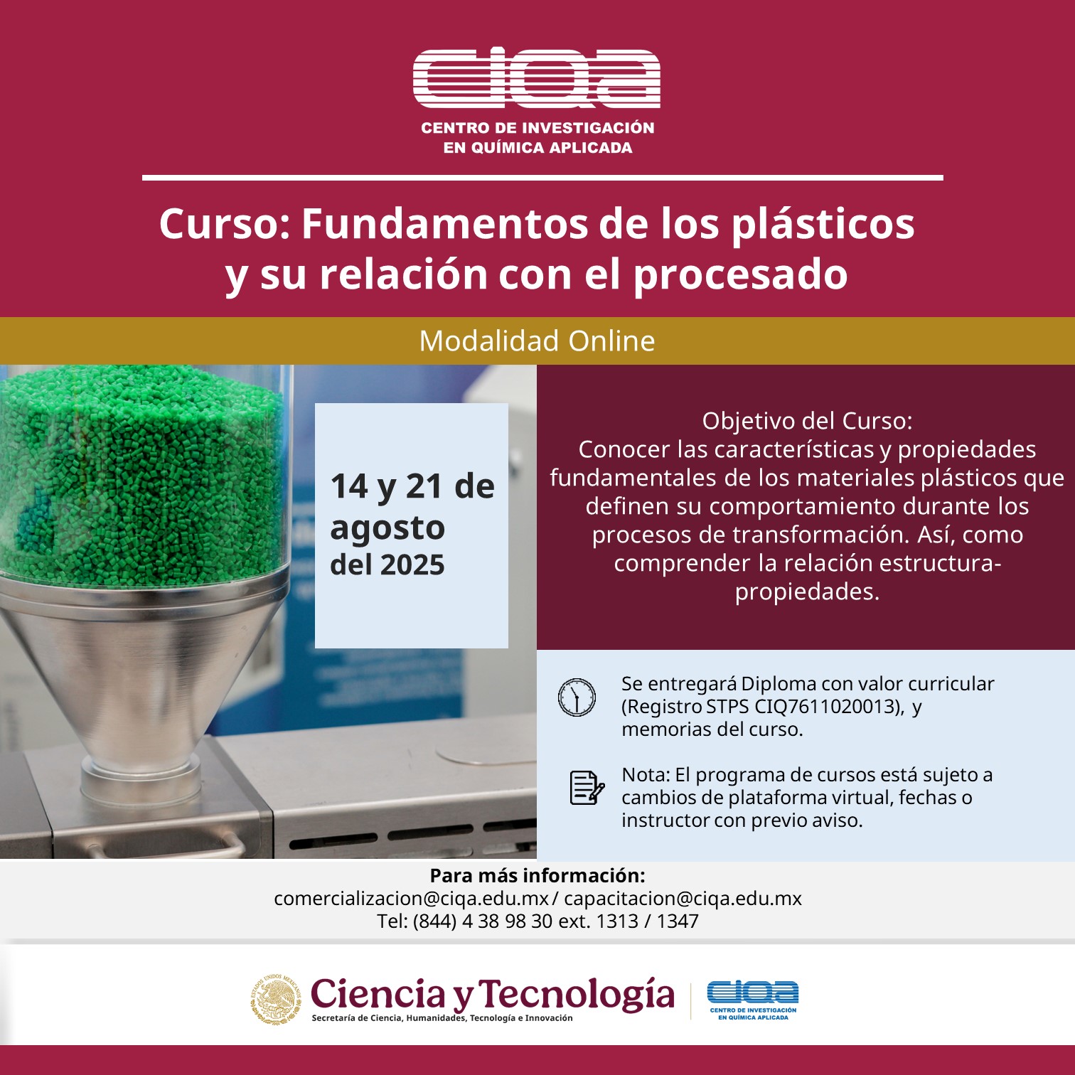 Fundamentos de los plásticos y su relación con el procesado